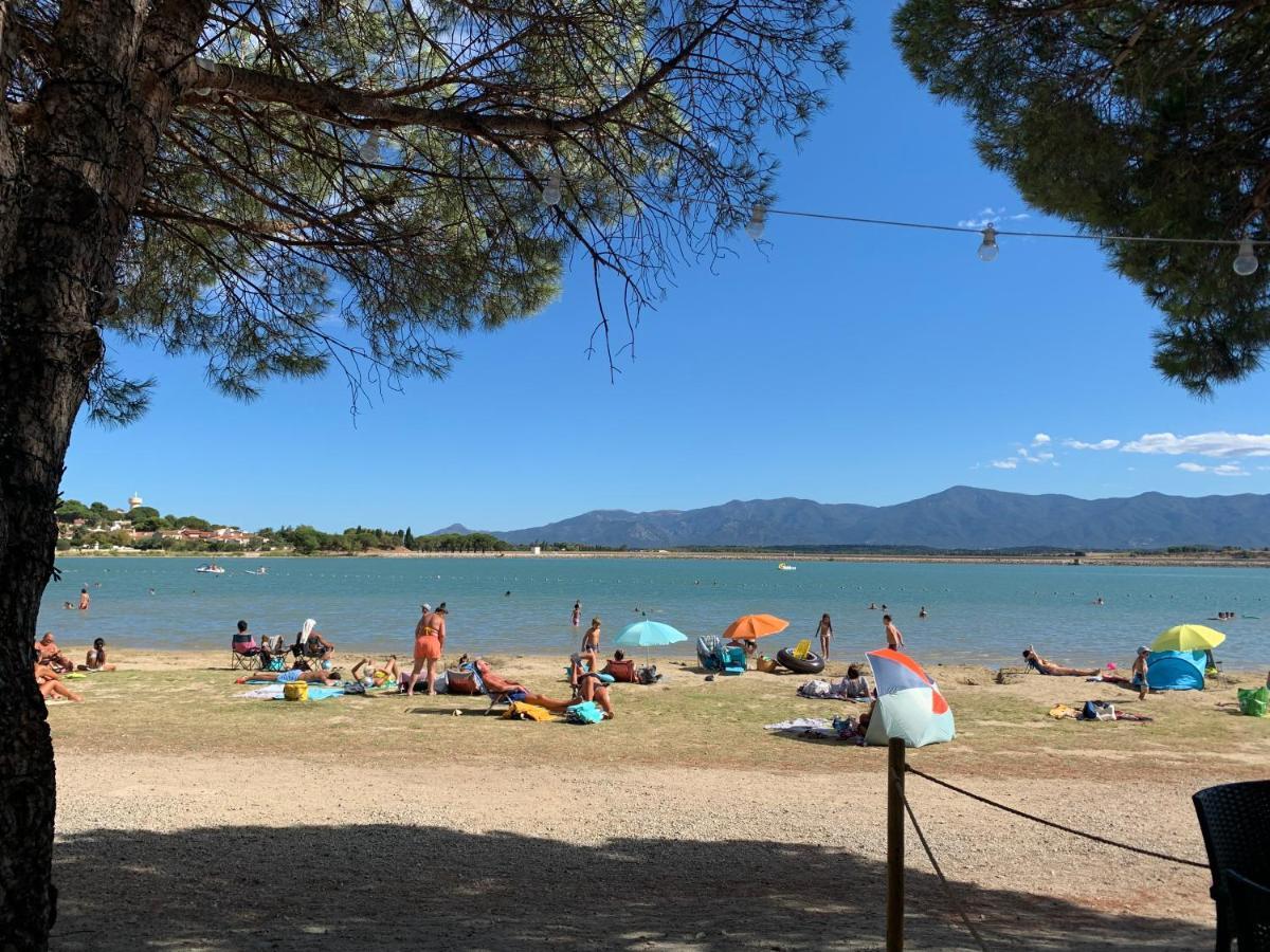 Charmant Logement Avec Piscine Saint-Feliu-d'Avall Luaran gambar